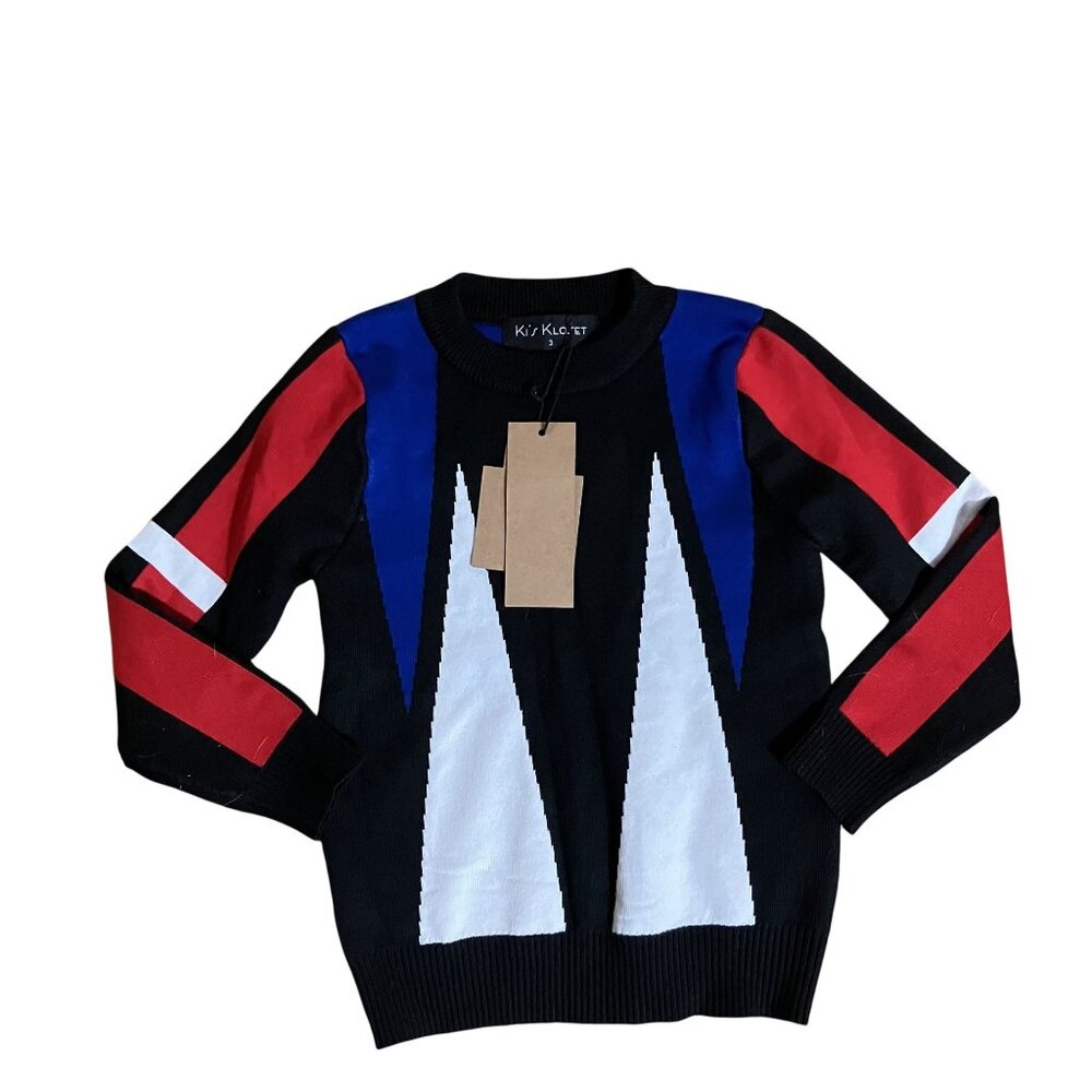 Kis Kloset Boys Graphic Print Sweater Size 3 NWT